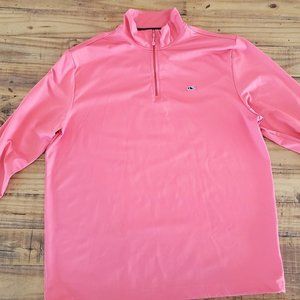 Vineyard Vines mens performance long sleeve pullover L